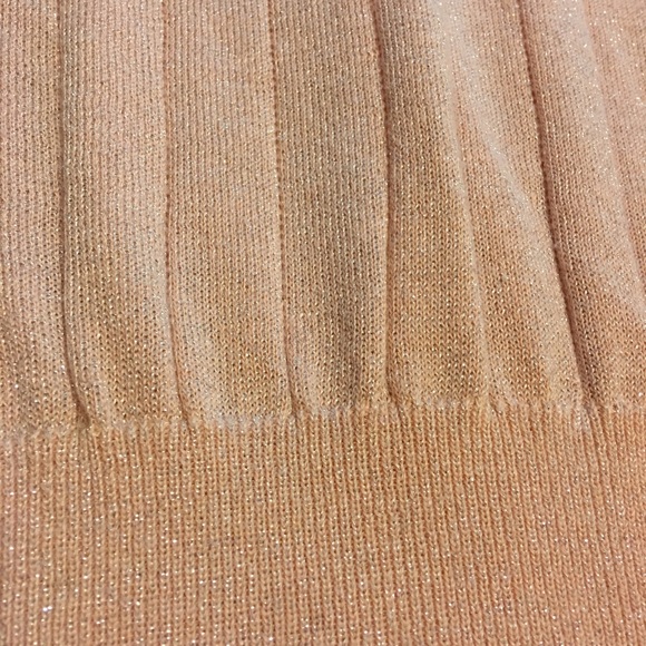 Blush sparkle Forever 21 sweater - Picture 3 of 4